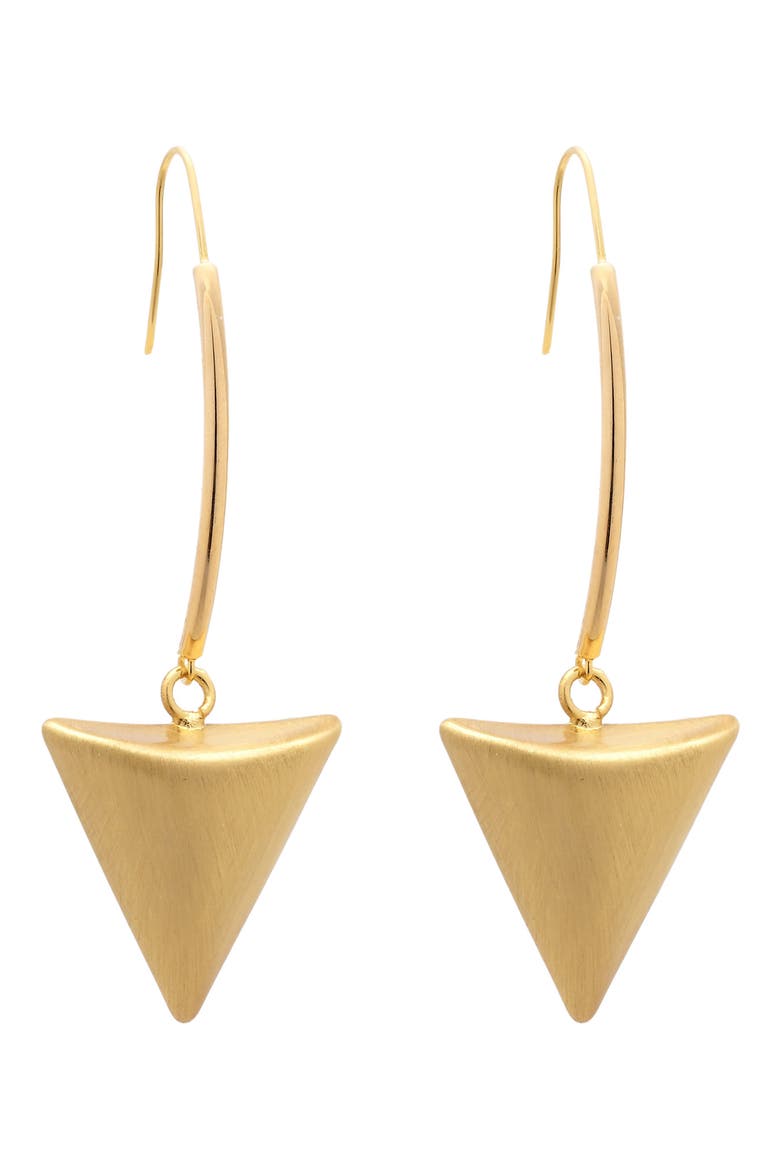 Heidi Drop Earrings, Alternate, color, GOLD