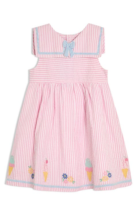 Ice Cream Appliqué Sailor Dress (Baby)