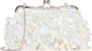 ALESSIA BIANCHI Sequin Frame Clutch