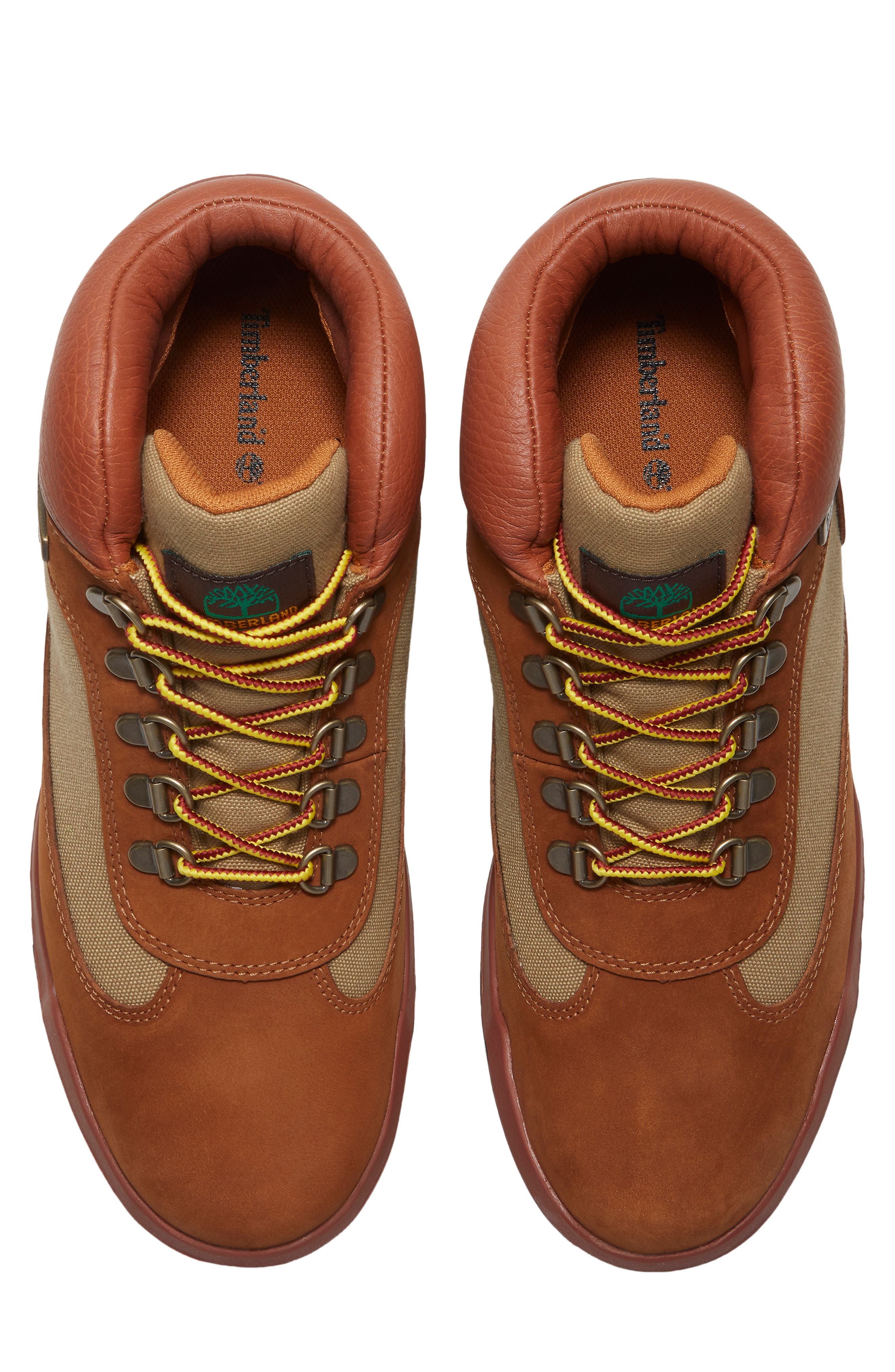Field Waterproof Leather Boot, Alternate, color, MEDIUM BROWN NUBUCK