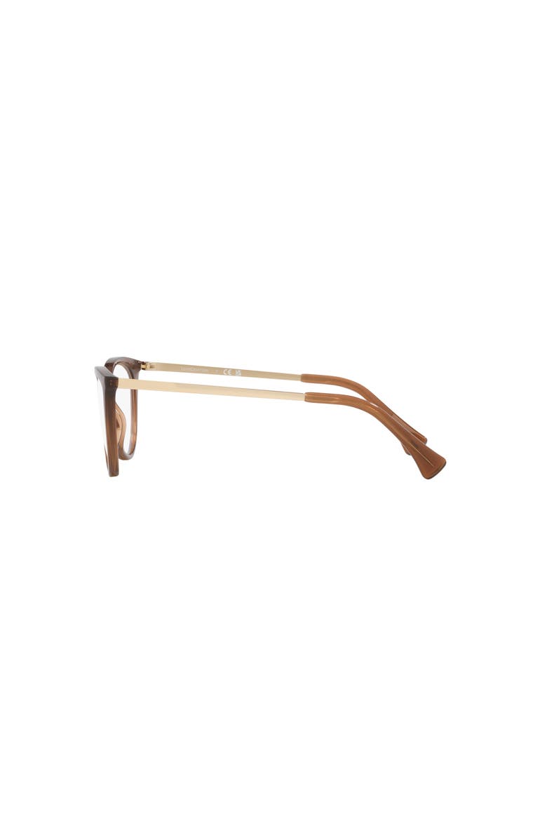 Lenscrafters 53mm Cat Eye optical glasses, Alternate, color, Brown