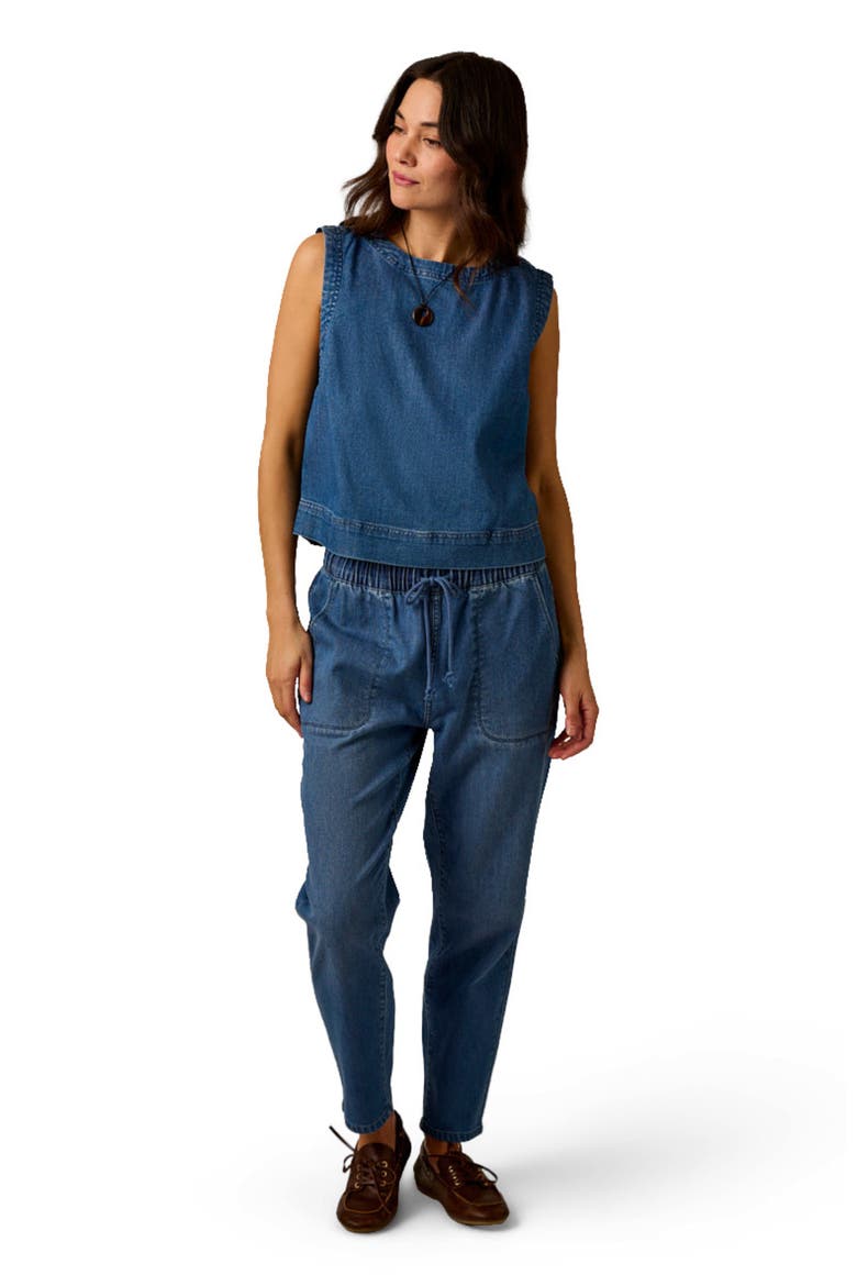 Zoe Lightweight Denim Pant, Alternate, color, Magnolia