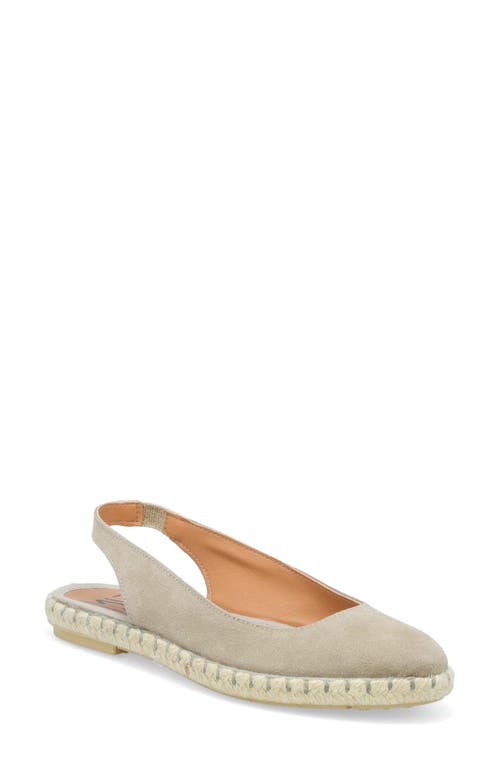 Miz Mooz Kiara Slingback Espadrille Flat In Tan