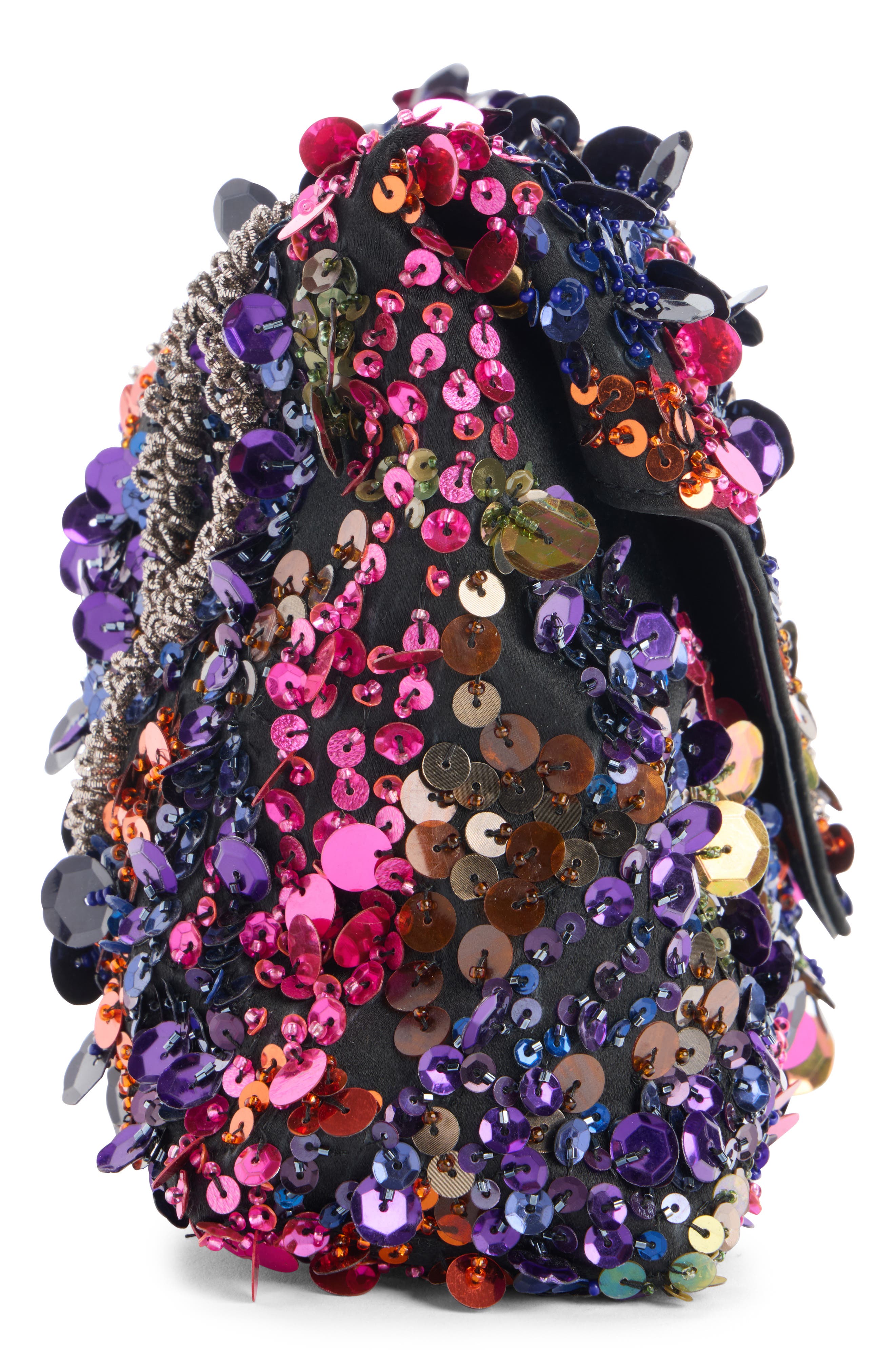 Dries Van Noten Sequin Embellished Clutch, Alternate, color, 