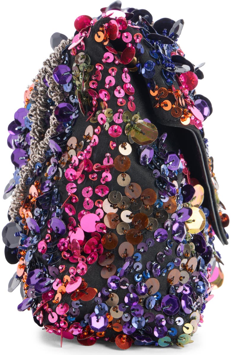 Dries Van Noten Sequin Embellished Clutch, Alternate, color,