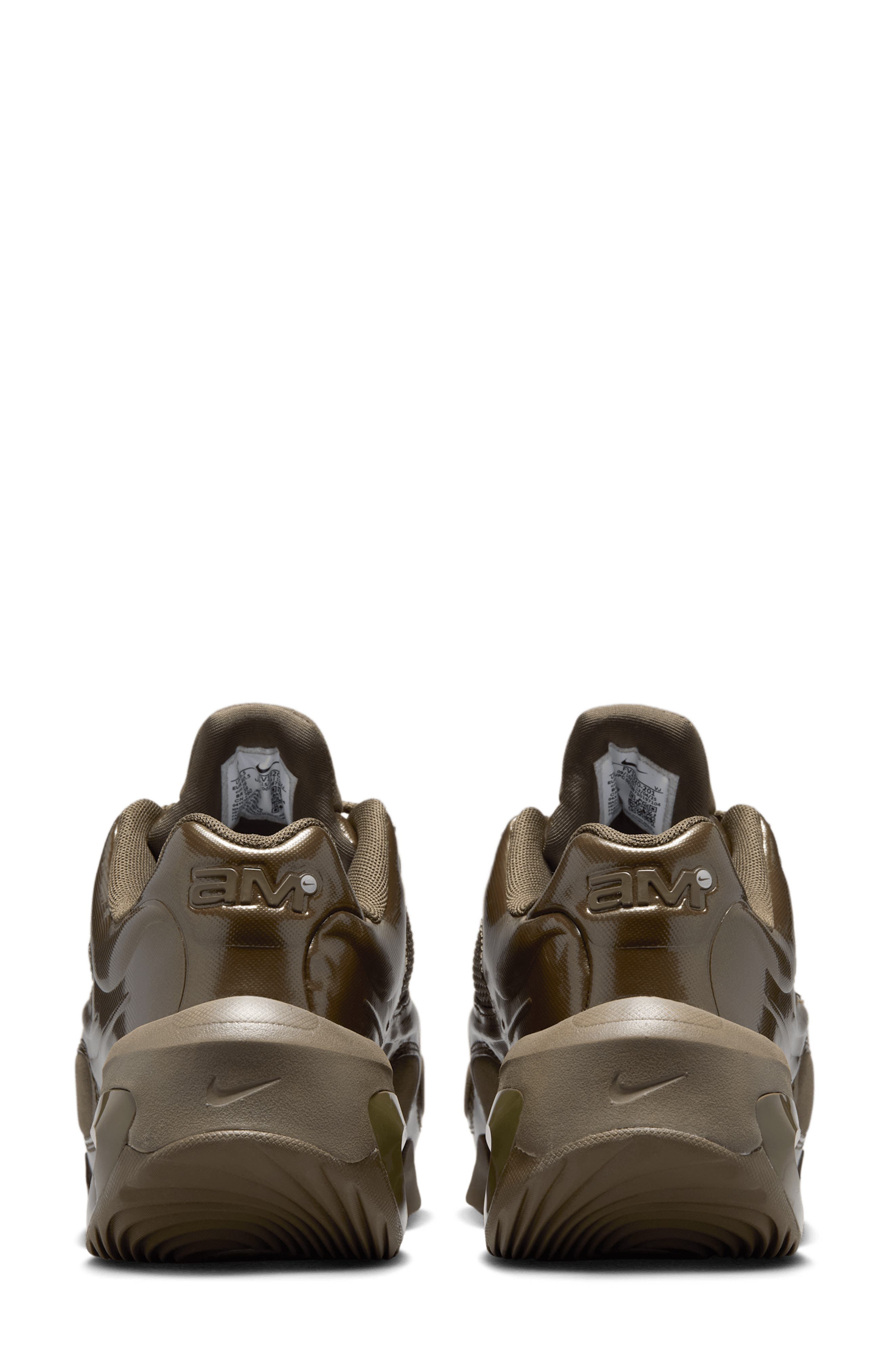 Nike Air Max Muse Sneaker, Alternate, color, Dark Hazel/ Metallic Silver