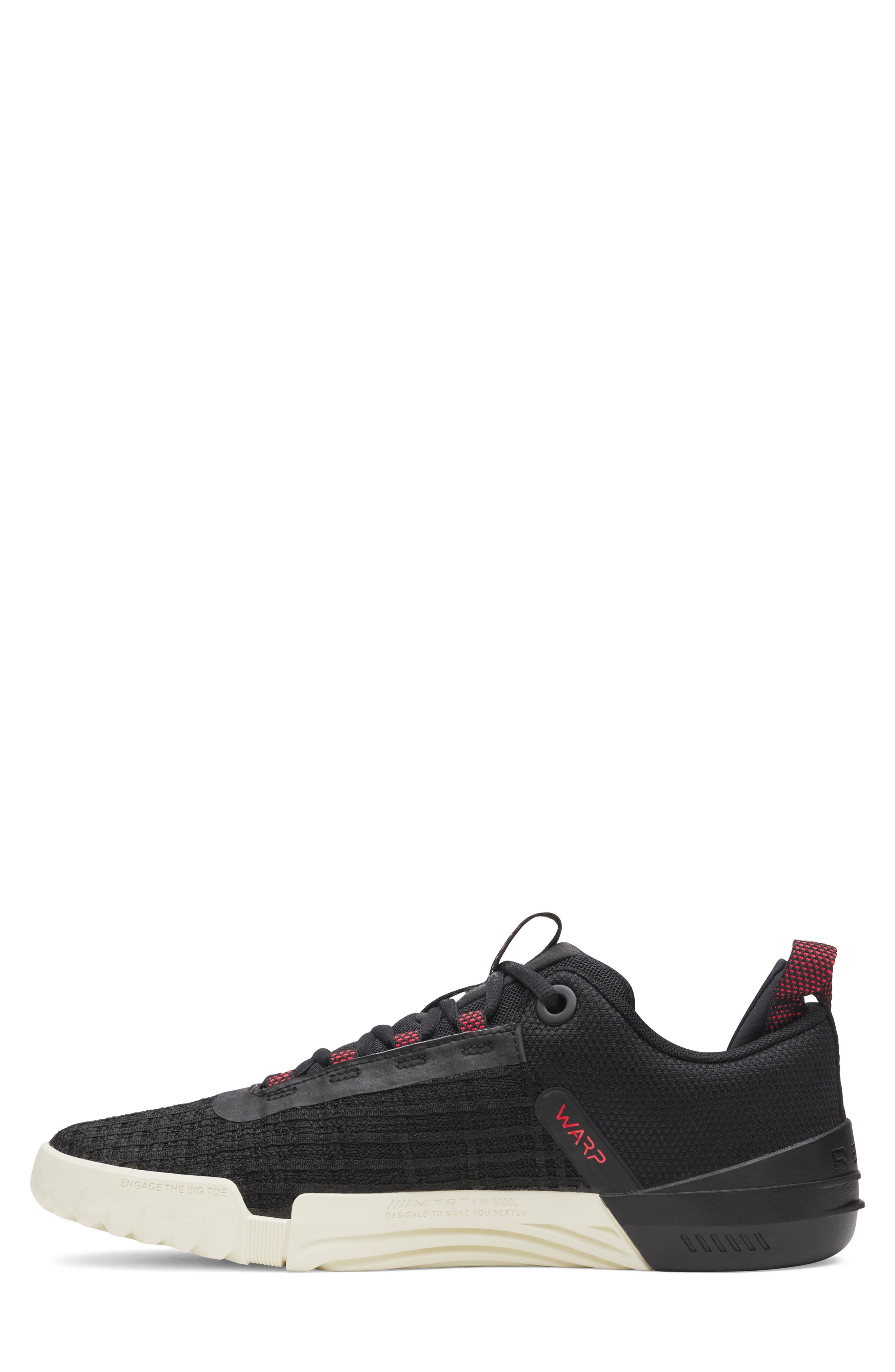 UA TriBase Reign 6 Training Shoe, Alternate, color, BLACK / WINTER WHITE