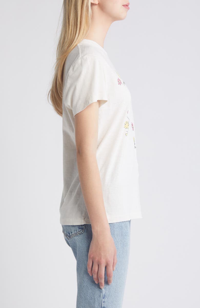 Re/Done Peanuts<sup>®</sup> Woodstock Cotton Graphic T-Shirt, Alternate, color, 