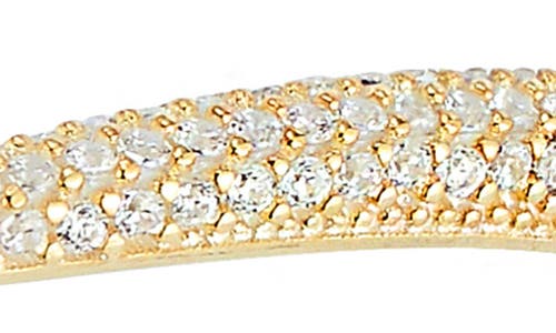 Chloe & Madison Chloe And Madison Pavé Bangle Bracelet In Gold