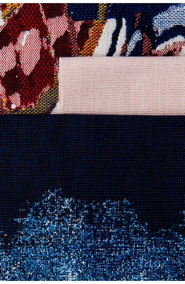 Elaine Smith Graffiti Jacquard Indoor & Outdoor Woven Accent Pillow, Alternate, color, Multi