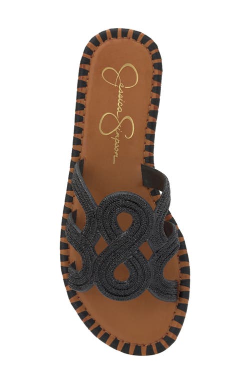 Jessica Simpson Bria 2 Slide Sandal In Black