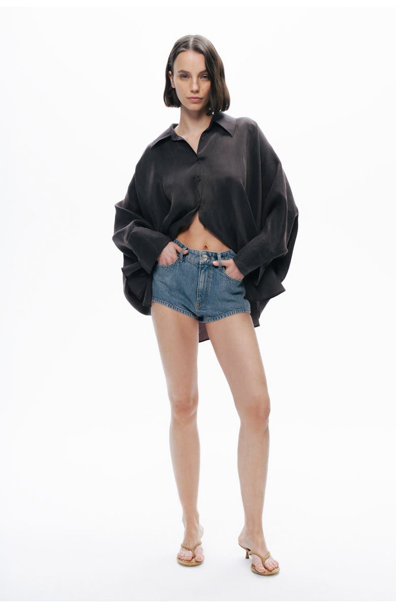 Nocturne Embroidered Flowy Shirt, Alternate, color, 