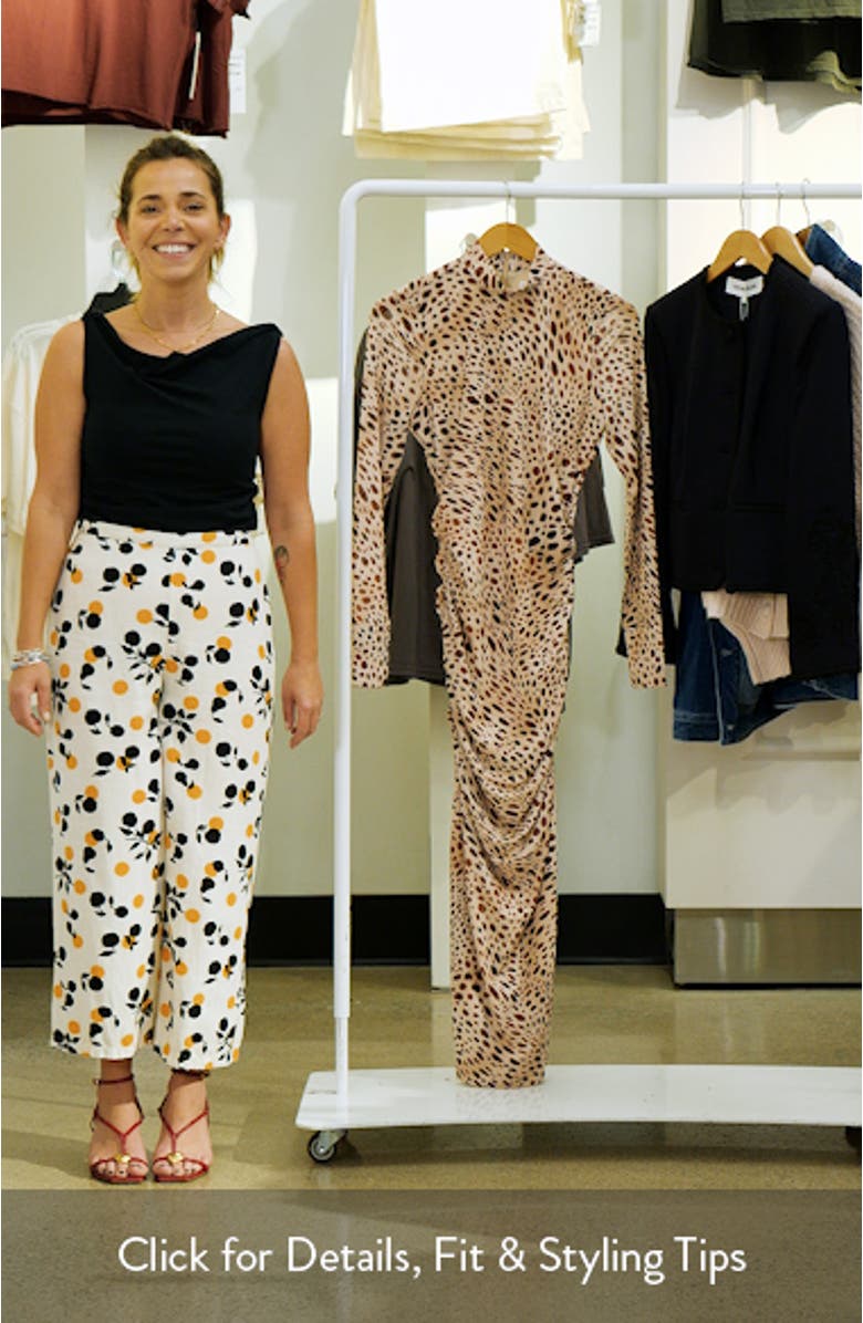 Mock Neck Long Sleeve Body-Con Maxi Dress, sales video thumbnail