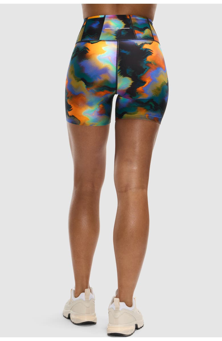 Peloton Printed PaceForm 5" Airated Run Short, Alternate, color, Heatmap Print