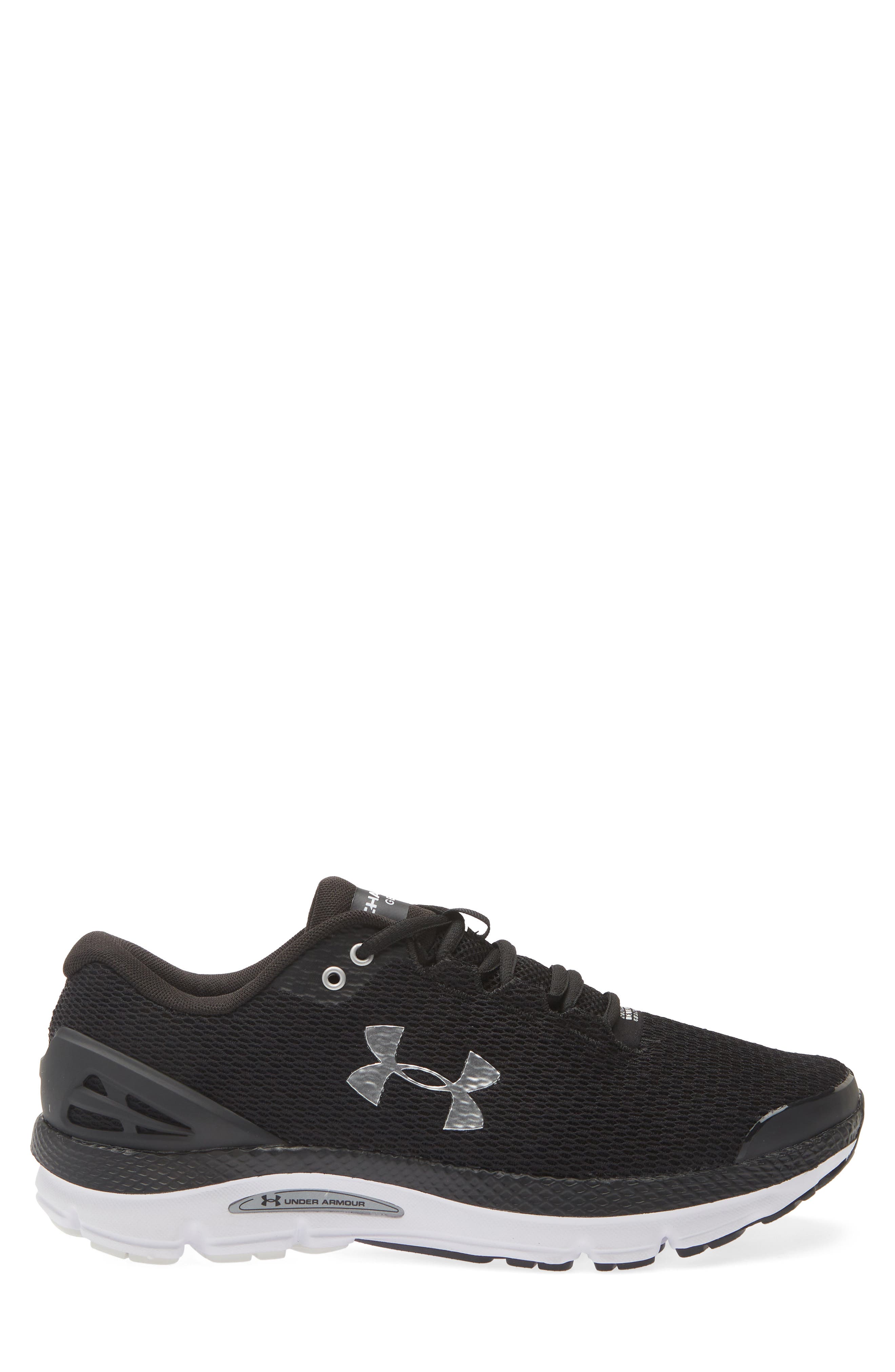 Under Armour Charged Gemini Running Shoe, Alternate, color, Black