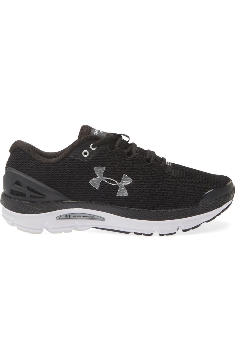Under Armour Charged Gemini Running Shoe, Alternate, color, Black