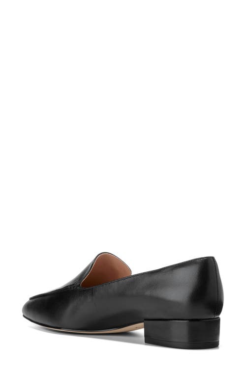 Cole Haan Vivian Pointed Toe Loafer In Black Leather