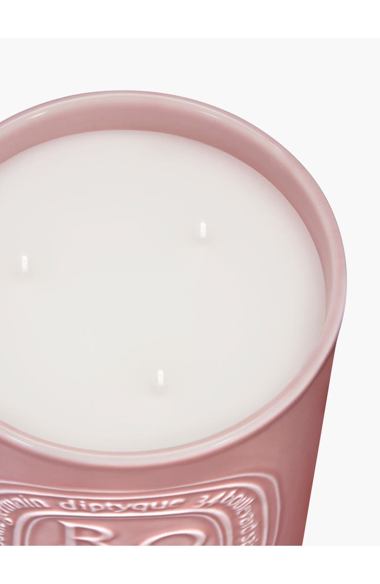 Diptyque Roses Large Scented Candle, Alternate, color, Pink Vessel