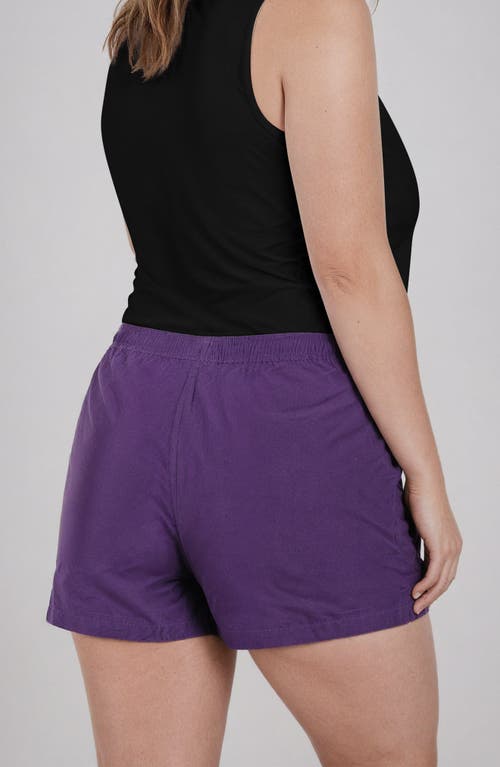 Calypsa Women's Plus 2"-3" Board Shorts In Purple