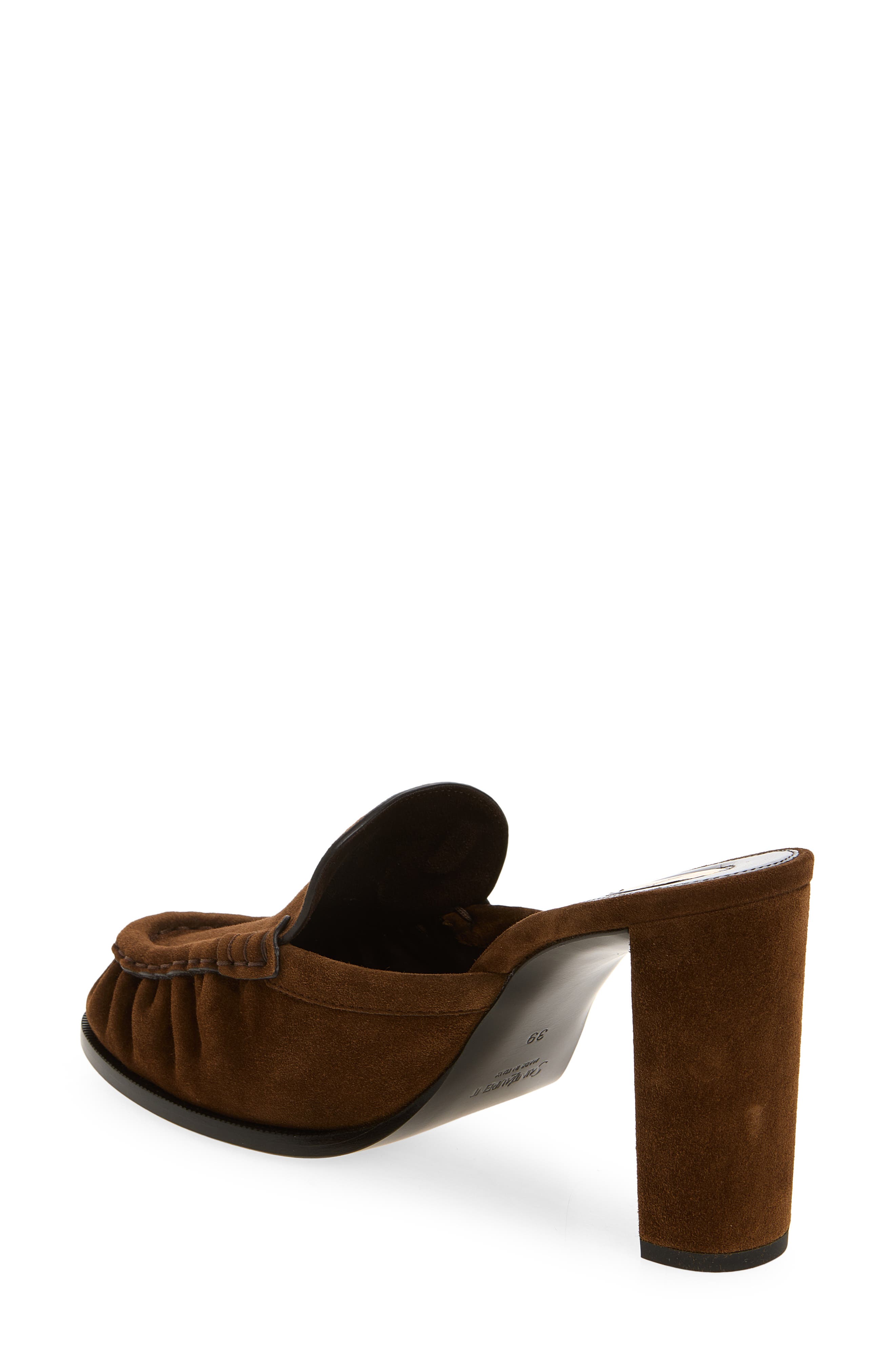 Le Loafer Mule, Alternate, color, HAVANA