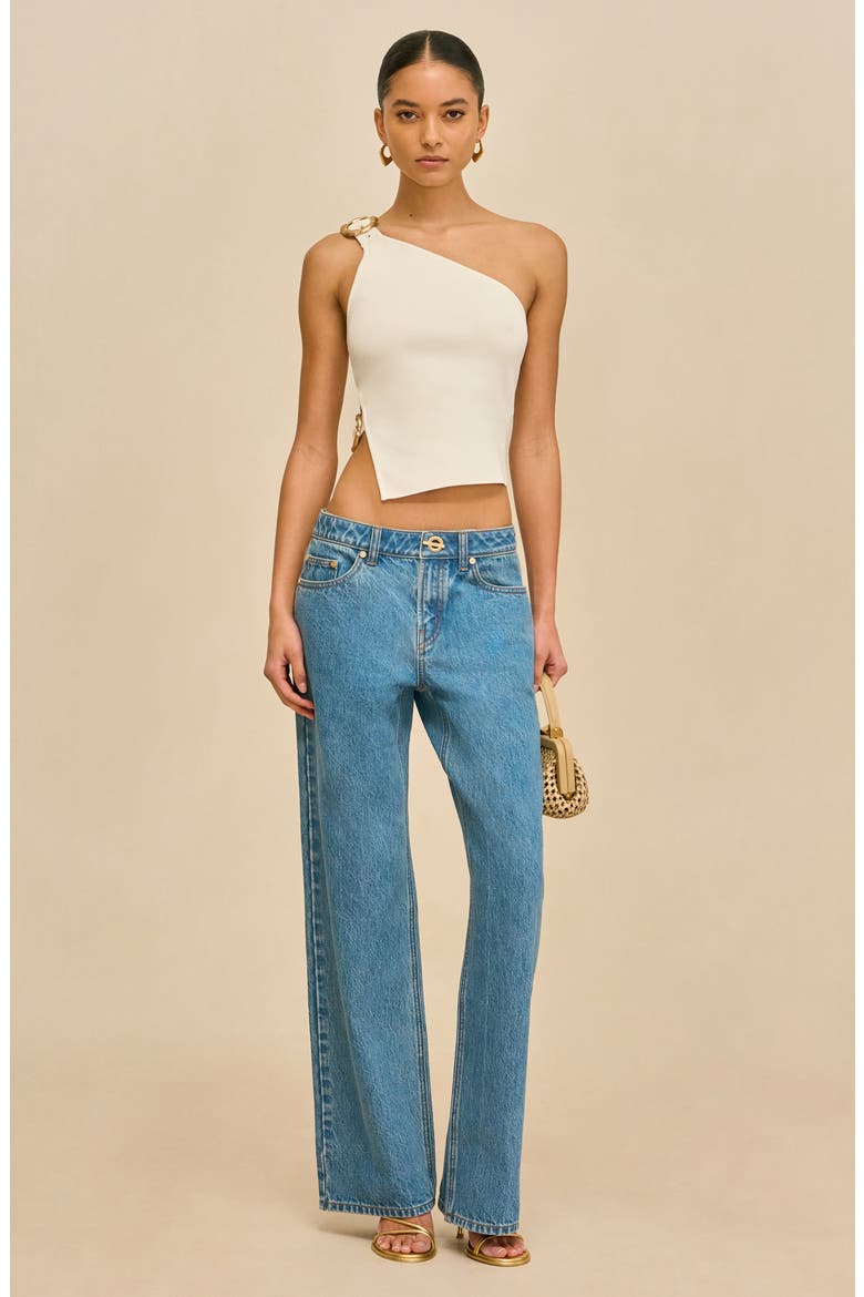 Rosella Straight Leg Jeans, Alternate, color, STONE WASH