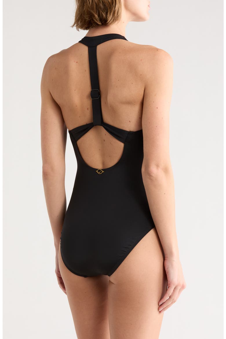 Maria Sporty One-Piece Swimsuit, Alternate, color, BLACK