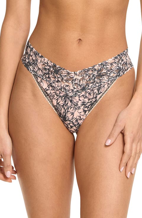 Print Original Rise Thong