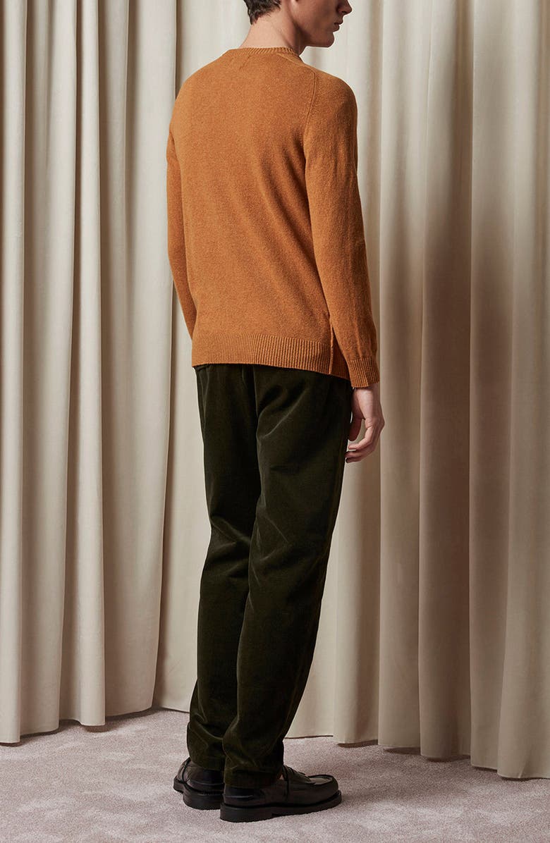 NN07 Edward 6333 Lambswool Crewneck Sweater, Alternate, color, Yellow