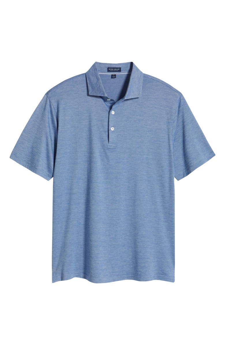 Peter Millar Excursionist Flex Polo, Alternate, color, Nordic Blue