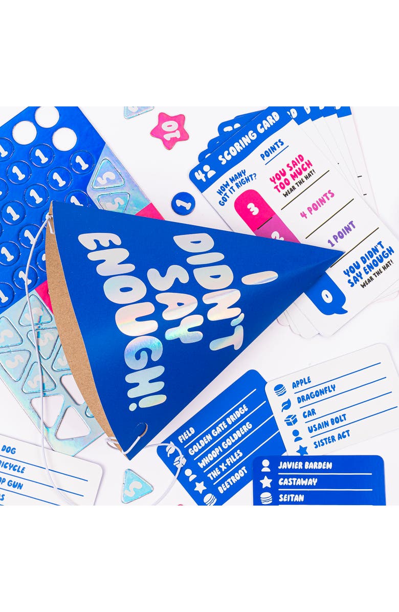 Professor Puzzle Too Much Info Hilarious Word Description & Guessing Game, Alternate, color, Multicolored