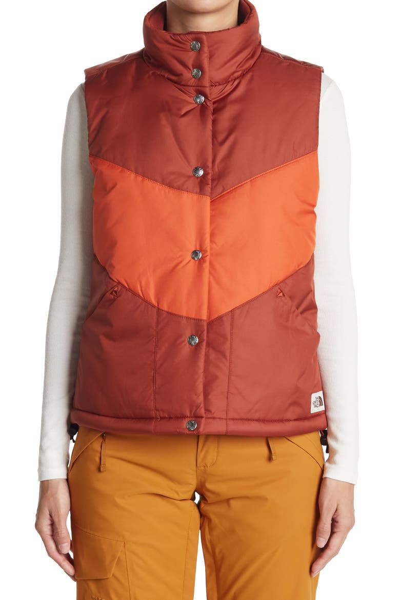 Sylvester Water-Resistant Insulated Vest, Alternate, color, BRANDY BRO