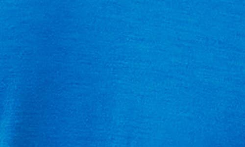 Smartwool Classic All Season Merino Base Layer Long Sleeve Crewneck Top In Nival Blue