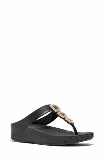 FitFlop Fino Platform Wedge Flip Flop