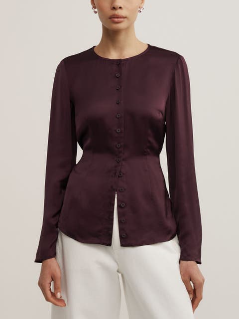 Button Through Top