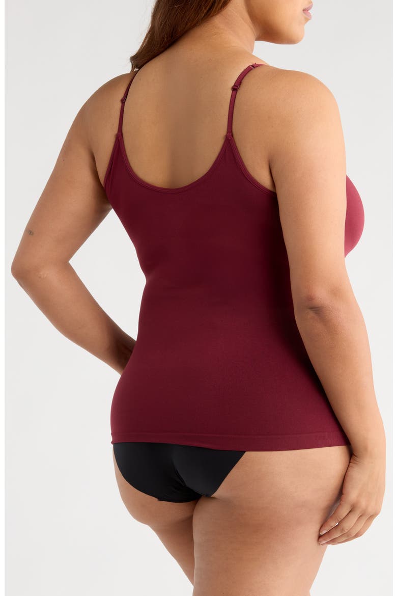 Seamless Layering Camisole, Alternate, color, BURGUNDY FIELD