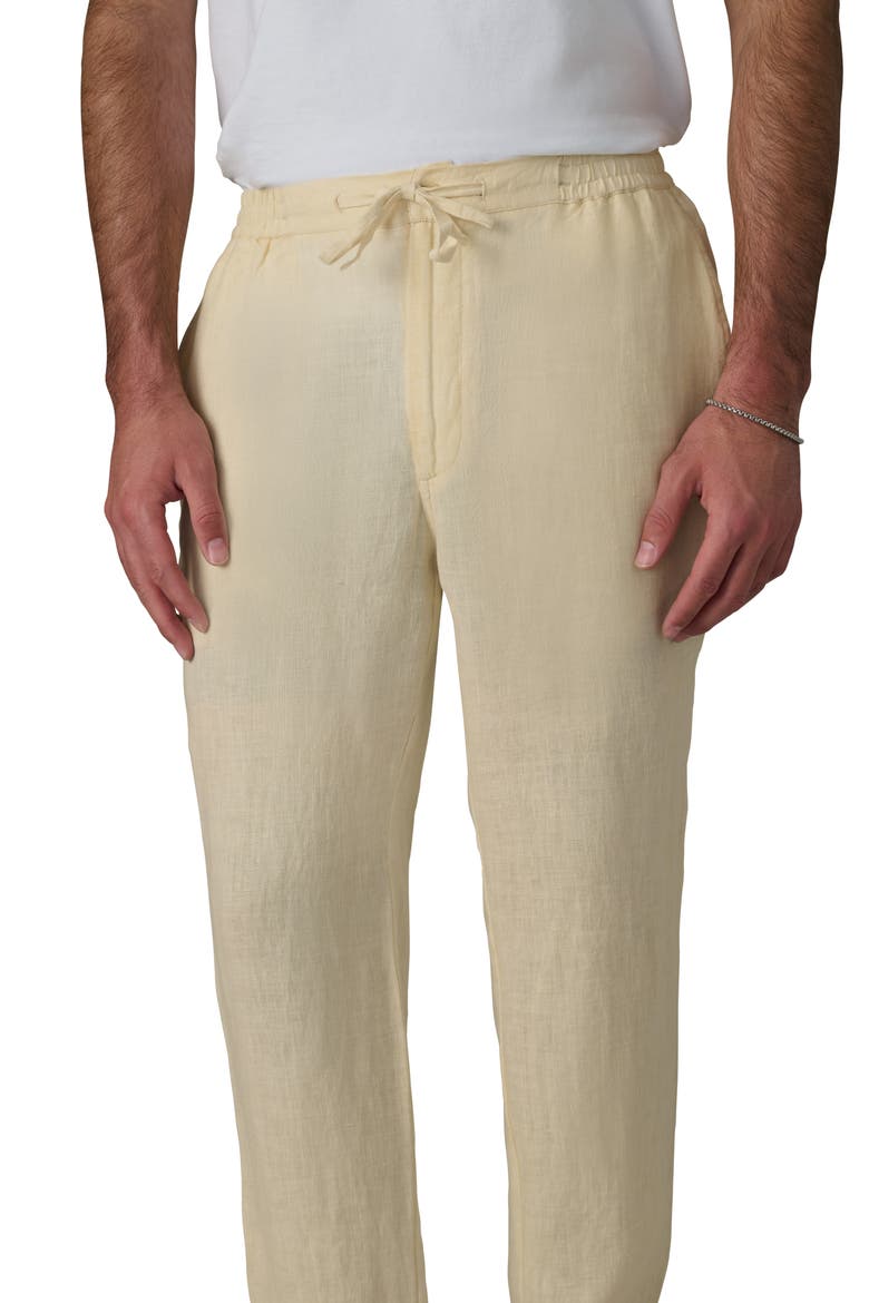 Linen Drawstring Pants, Alternate, color, SUMMER SAND