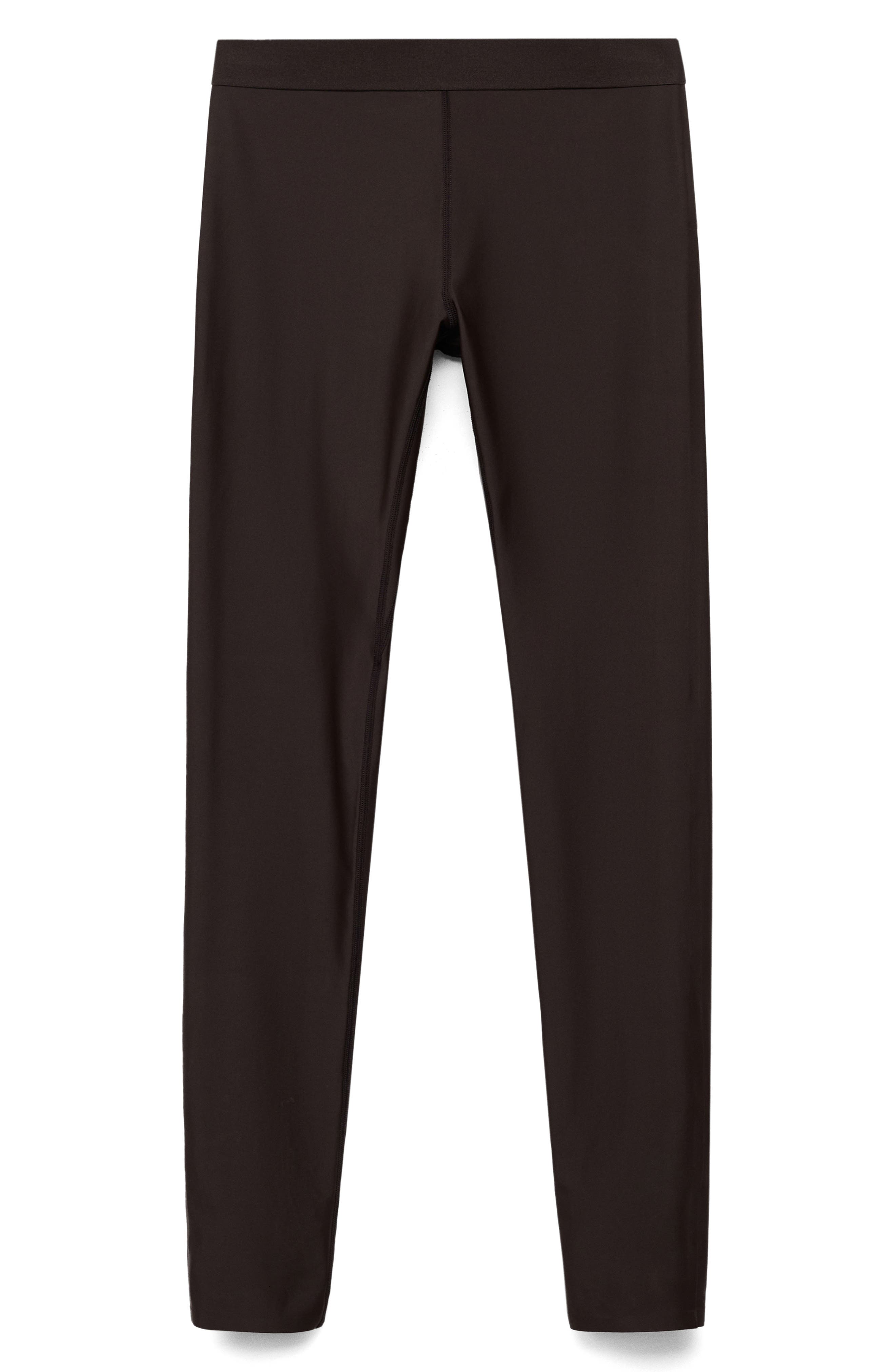 MANGO Selection Zip Hem Leggings