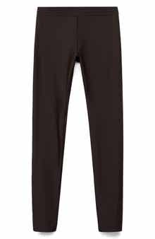 MANGO Selection Zip Hem Leggings