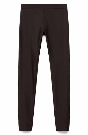 MANGO Selection Zip Hem Leggings