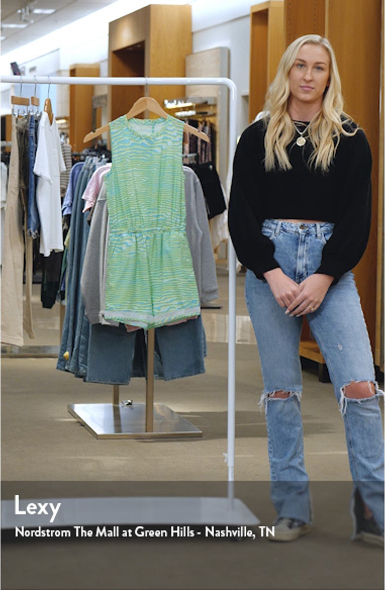 Kids' Getaway Short Romper, sales video thumbnail