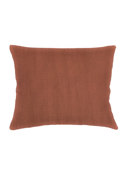 Anaya So Soft Linen Dutch Euro Pillow Cover Only In Rustic Orange