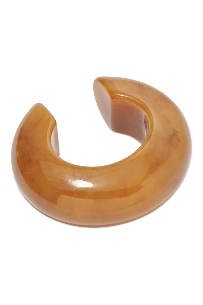Arc Cuff Bracelet, Main, color, MOCHA