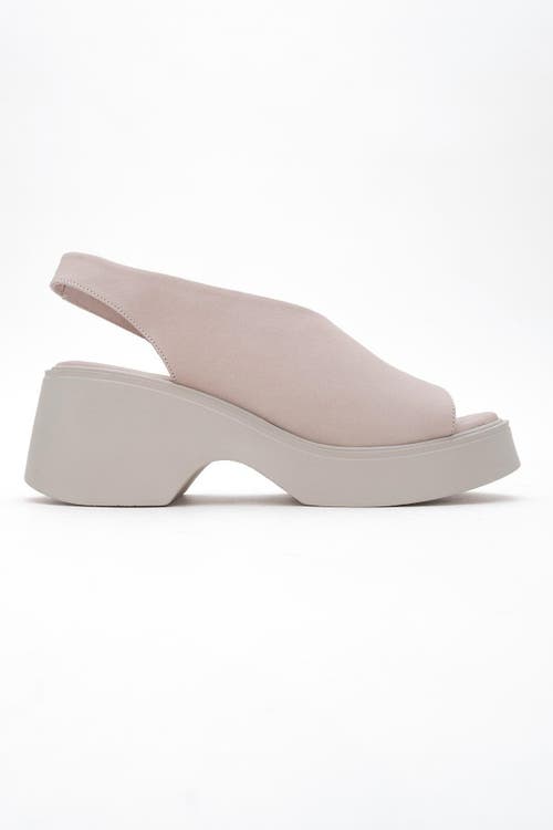 Forever & Always Shoes Roy Leather Wedge Sandal