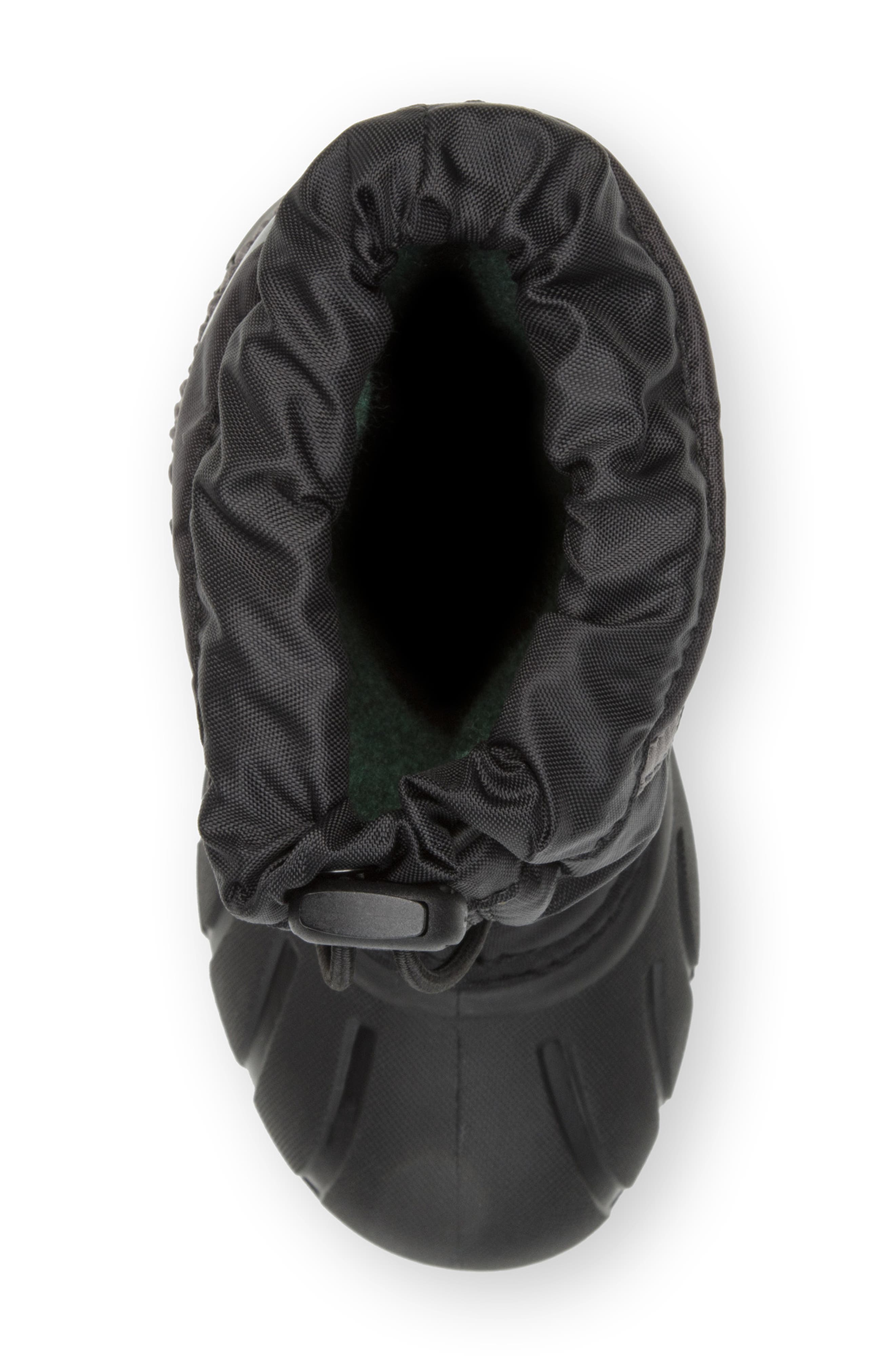 SOREL Kids' Flurry Waterproof Snow Boot, Alternate, color, Black/ City Grey