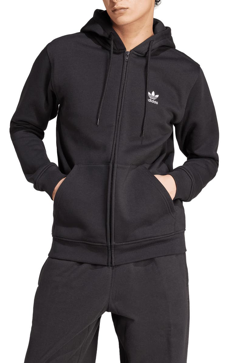 adidas Originals Essentials Trefoil Zip Hoodie | Nordstrom