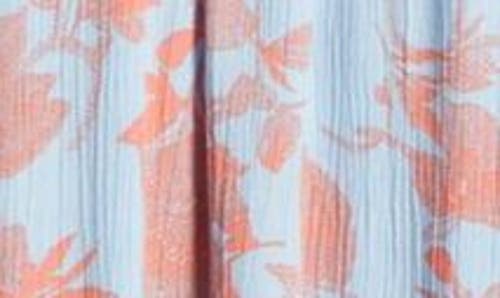 Shop Treasure & Bond Floral Ruffle Hem Maxi Sundress
