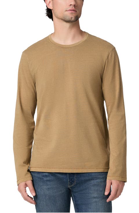 Enzo Long Sleeve Cotton T-Shirt
