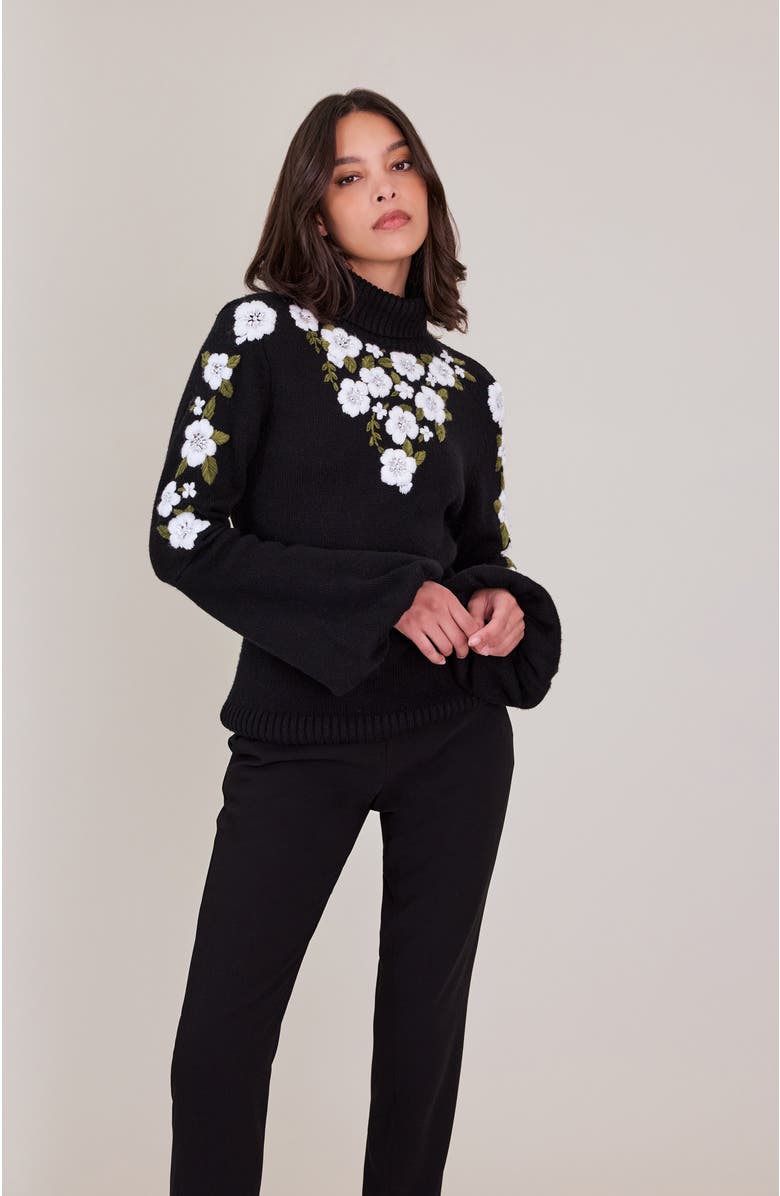 Anne Fontaine Legende Sweater, Alternate, color, Black