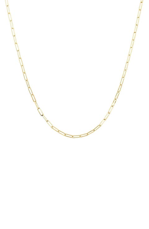 Paperclip Chain Necklace