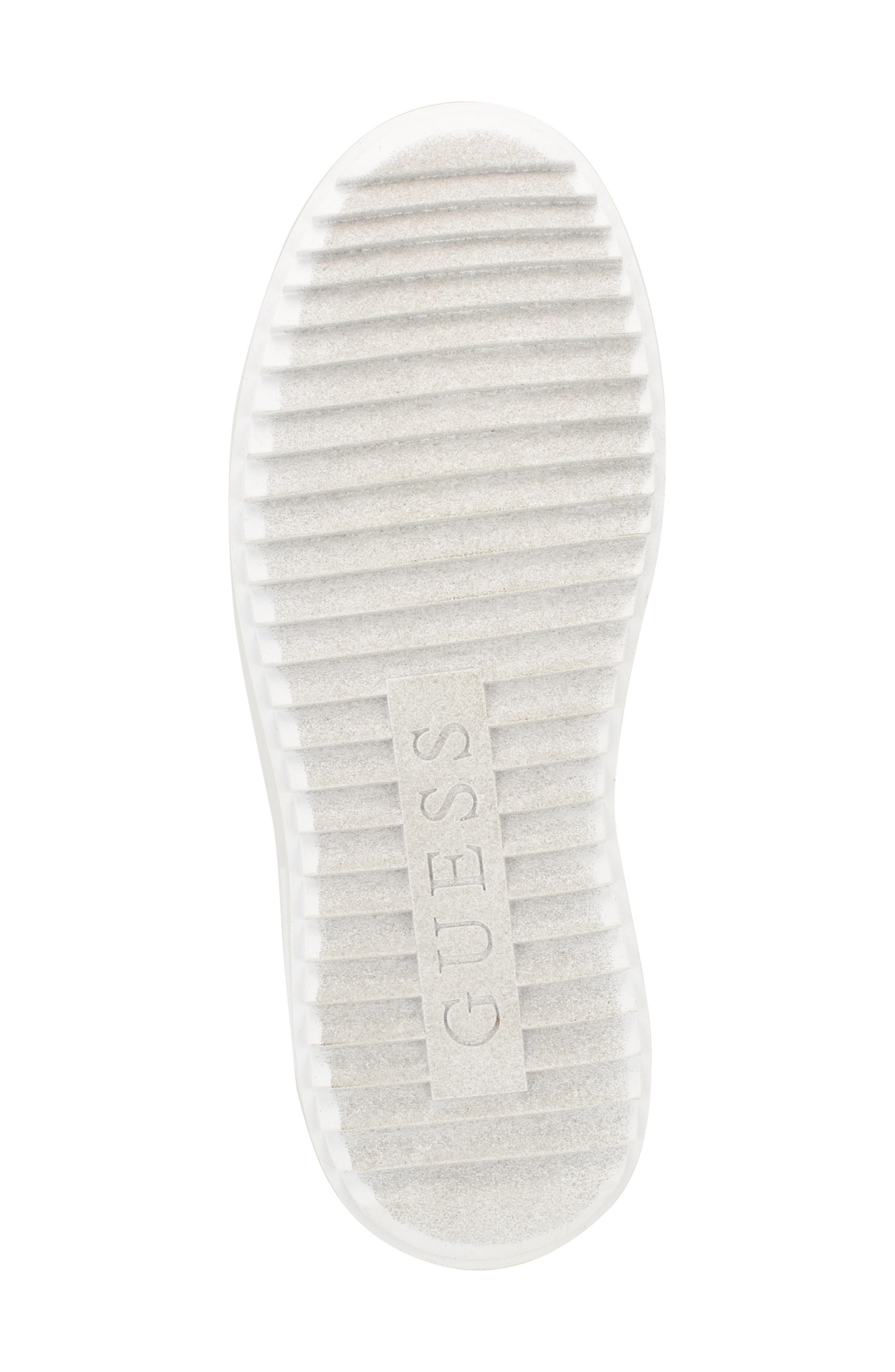 GUESS Denesa Platform Sneaker, Alternate, color, White/ Black